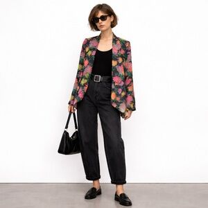 Cartonnier Anthropologie Floral‎ Blazer | Size M